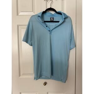 Blue Men's FJ Polo Sm
